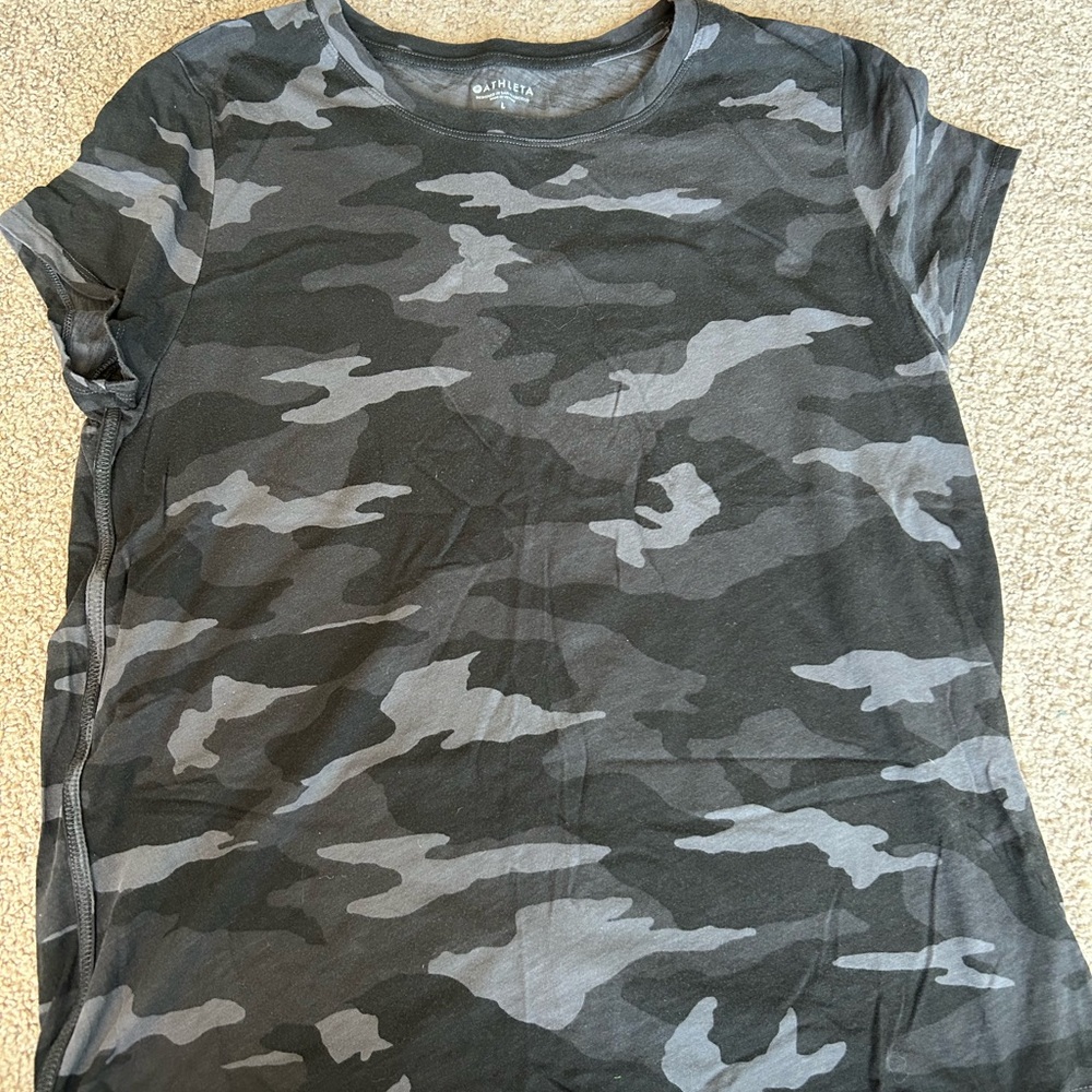Athleta Camo Shirt